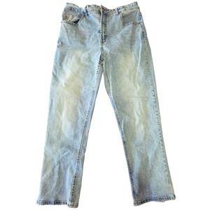 Frye Straight Leg Jeans Light Wash‎ Denim Mid Rise Size 12/31 Classic Everyday